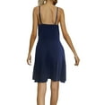 thumbnail image 2 of Txlixc Vestido sin mangas con botones y cuello en V de verano para mujer Txlixc Sexy, 2 of 3