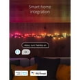 thumbnail image 6 of Twinkly Cluster App-Controlled Smart 400 Multicolor RGB LED Christmas Lights (4 Pack), 6 of 12
