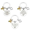 thumbnail image 2 of BNNG Bee Keychain for Women Men Bee Appreciation Keychain for Teacher Graduation from Students Thank You Gifts Easter Birthday(Clearance), 2 of 8