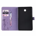 thumbnail image 4 of Galaxy Tab A 8.0 2018 Case, Dteck Slim Fit Embossed Pattern PU Leather Folio Stand Case with Card Holders Cover for Samsung Galaxy Tab A 8 inch 2018 Release SM-T387 Tablet, Purple, 4 of 7