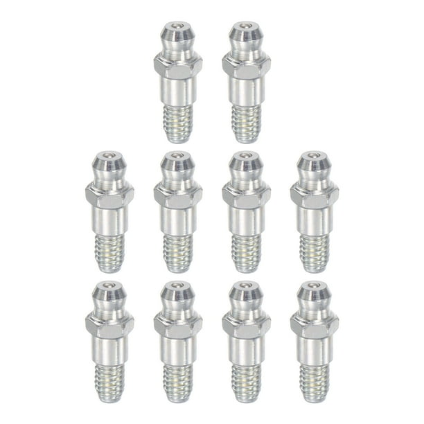 Lot De 10 Embouts De Tige Filetée Femelle M6x1mm En Métal - Joint Fin Modèle SI6T/K - Uxcell