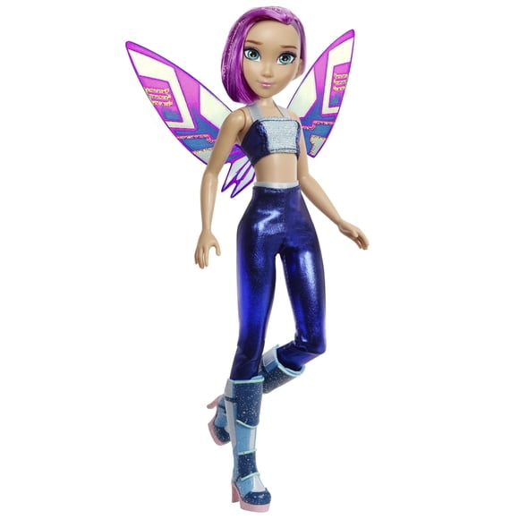 Muñeca Winx Club Tecna 27 cm Alas de Hada con Brillo
