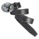 thumbnail image 2 of Hombres PU cuero cinturón correa espera cinturones pretina ajustable alce decorativo occidental Negro B Yuyangstore cinturones de cintura para hombres, 2 of 6