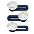 thumbnail image 2 of YAOMOBB Large Waistband Buttons For Quick Adjustments Adjustable Metal Button Extender for Pants No Seam Buttons Quick Solution for Jeans, 2 of 5