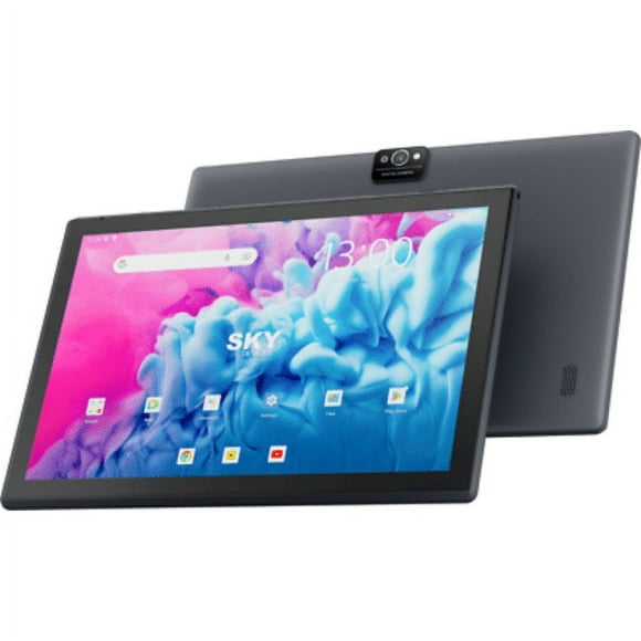 Sky Devices Sky Pad 10 Max Android 13 Tablet, Unlocked GSM 4G + Wifi 64GB - Black w/Protective Case - Brand New