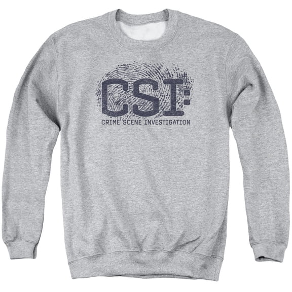 Csi - Distressed Logo - Crewneck Sweatshirt - Small
