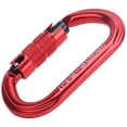 thumbnail image 4 of Carabiner  O Shape Locking Carabiner Clips Aluminum Alloy Heavy Duty Carabiner for Climbing, 4 of 7