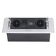 thumbnail image 5 of Enchufe De Escritorio, Regleta De Alimentación De 16A, Caja De Conexión De Mesa, Doble USB, Estándar De La UE, CA 250V, Soldadura Para Oficina, Toma De Corriente De Escritorio, Caja De Conexión De Mes, 5 of 7