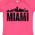 thumbnail image 4 of Inktastic Miami Skyline Grunge Boys or Girls Baby Bodysuit, 4 of 5