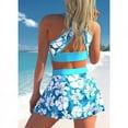 thumbnail image 3 of Robe de Bain Deux Pièces pour Femmes Grande Taille avec Jupe, 3 of 4