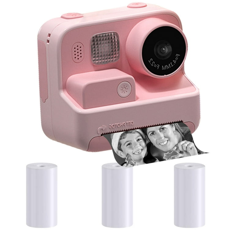 Children Instant Camera HD 1080P Video Photo Digital Print Cameras Dual  Lens Slr Photography Toys 