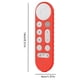 thumbnail image 4 of Silicone Remote Case Protective Cover para Google TV Streamer 4K () Red, 4 of 4