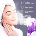 thumbnail image 3 of Vaporizador facial iónico nano, vaporizador facial con niebla caliente, sauna casera, spa, humidificador facial, atomizador para mujeres y hombres, limpiador hidratante de poros con kit eliminador de, 3 of 6