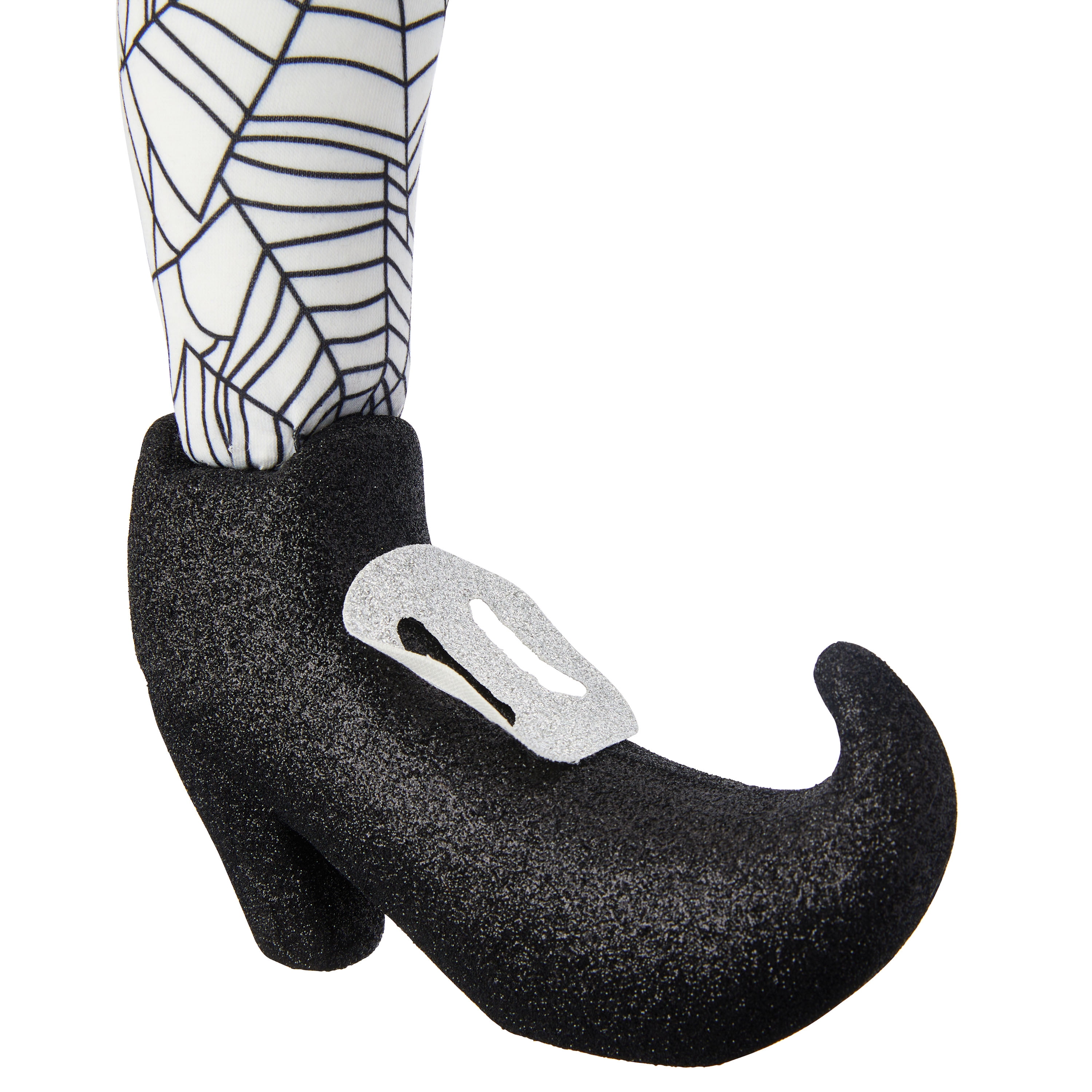 Way to Celebrate 2-Piece Halloween Witches Boot Yard Stake, White