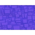 thumbnail image 1 of Ahgly Company Indoor Rectangle Patterned Aztech Purple Area Rugs, 7' x 10', 1 of 6