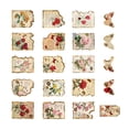 thumbnail image 2 of Vintage Stickers, 40 Sheets Burning Years Retro Design Deco Stickers For Handbook Notebook And Photo Album Decoration, 2 of 8