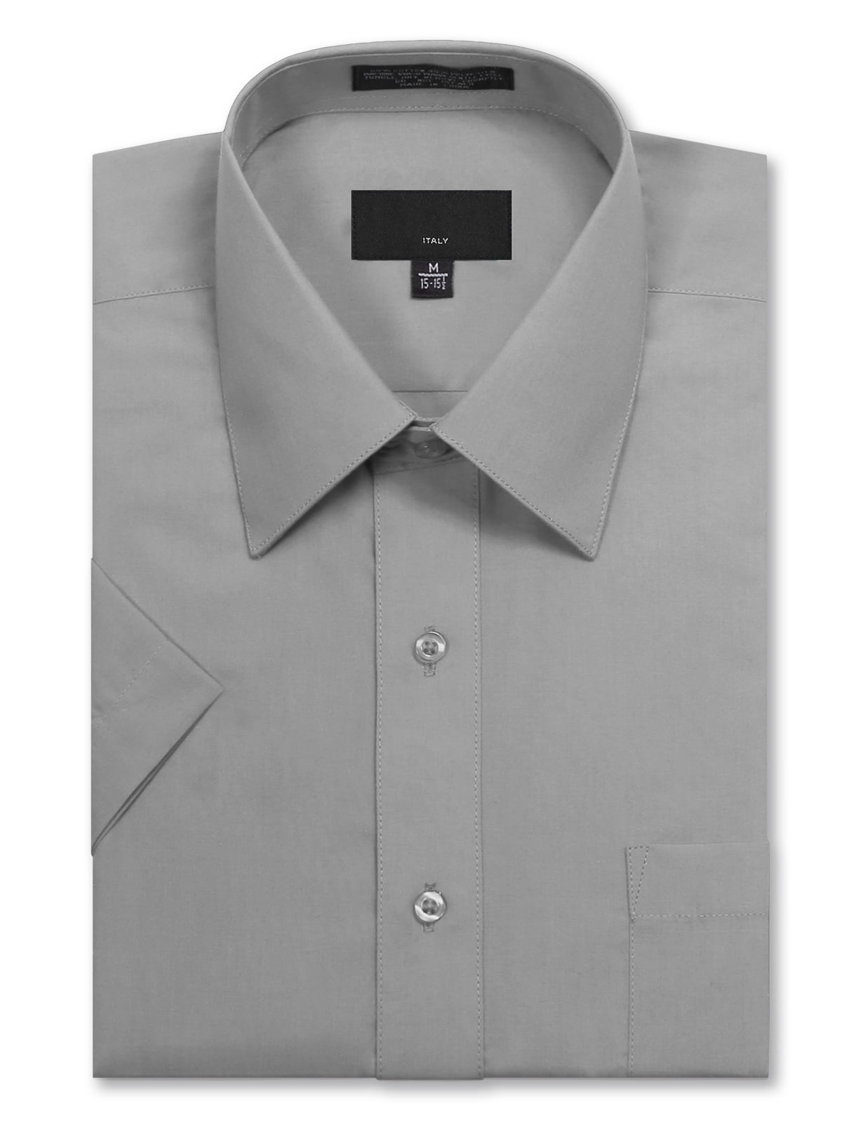 Allsense Men's Regular Fit ShortSleeve Dress Shirts