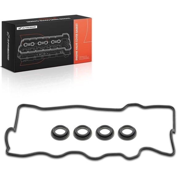 A-Premium Engine Valve Cover Gasket Set Compatible with Toyota RAV4 1996-2000, Camry 1987-2001, Celica 1987-1999, MR2 1991-1995, Solara 1999-2001, L4 2.0L 2.2L