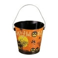 thumbnail image 3 of Yoziaaoa 5 Pcs Halloween Candy Buckets, Pails with Handle, Portable Pumpkin Monster Baskets for Halloween Party Supplies Trick or Treat Activities, 3 of 7