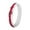 July - Ruby, variant on Birthstone Eternity Band Ring (Channel Set/Full Round), Stackable Fashion Ring with Crystal Birthstone