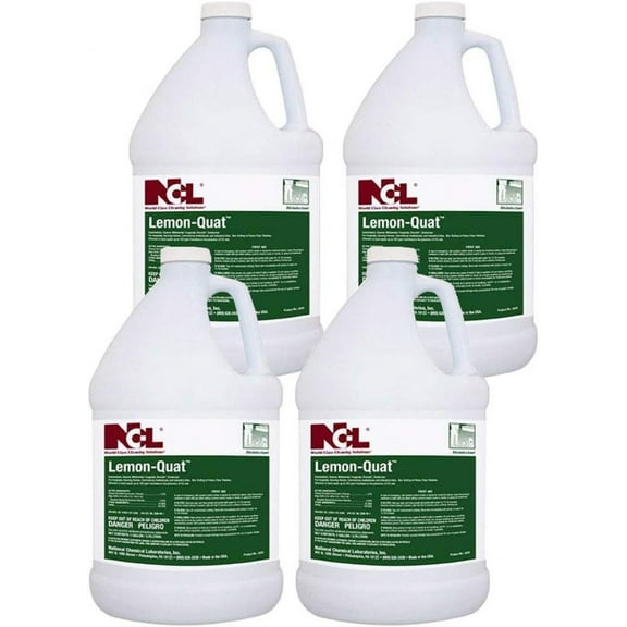 CSPP Inc Lemon-Quat Disinfectant Cleaner 4/1 Gal. Case (NCL0235-29)