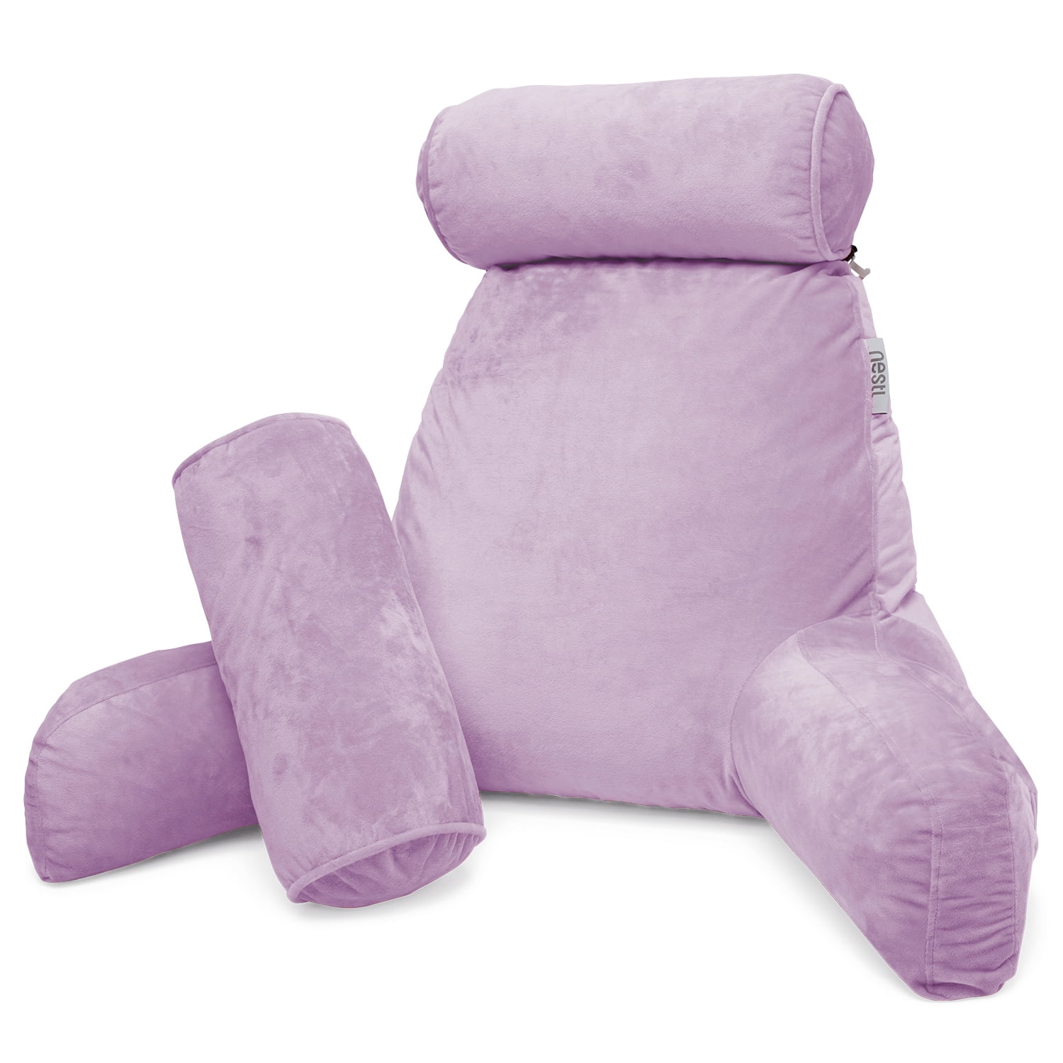 cut plush bed rest pillow
