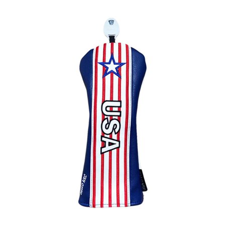 Golf Wood Headcover  Golf Drivers Head Cover Protector  Golf Club Head Cover Waterproof PU Headcover Golf Club Guard   Fairway