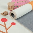 thumbnail image 6 of Superior Animal Safari Non-Slip Kids Playroom Nursery Washable Indoor Area Rug, 6' x 9', 6 of 10