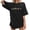 Black, variant on Graphic Tees for Women T-Shirt for Women Dinosaurs Graphic Tee with Casual Short Sleeve Comfort Fit for Everyday Wear and Spring Autumn Season White M