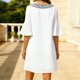 thumbnail image 5 of Vestido de Manga Ruffle Polka Chiffon Manga Larga Casual Cómodo Y Elegante para las Mujeres Primavera Verano Uso Diario, 5 of 6