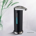 thumbnail image 3 of SXcggal Automatic Soap Dispenser Touchless Soap Dispenser Hand Soap Dispenser Battery Operated Touchless Hand Dispenser Smart Electric Liquid Soap Stainless Steel Dish Soap Dispenser Kitchenware, 3 of 3