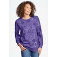 thumbnail image 5 of Woman Within Plus Size Printed Sweatshirt, 5 of 5