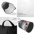 thumbnail image 4 of Bingfone 3d Lighthouse In The Surf Waterproof Foldable Laundry Hamper Bucket With Handles For Storage Bin,Clothes Hamper (Medium), 4 of 8