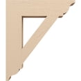 thumbnail image 3 of Ekena Millwork 5 1/2"W x 24"D x 28"H Traditional Traditional Rough Cedar Woodgrain TimberThane Bracket, Primed Tan, 3 of 6