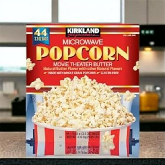 kirkland signature microwave popcorn, 3.3 oz, 44 count thank you for using our service