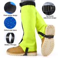 thumbnail image 3 of Ettsollp 2Pcs Waterproof Leg Gaiters with Fastener Tape Water-Resistant Breathable Adjustable Snow Boot Gaiters Leg Guards, 3 of 8