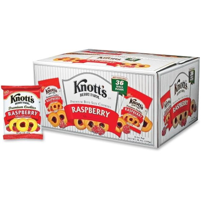 Knott'S Berry Farm. 59636 Premium Berry Jam Shortbread Cookies, 2 oz