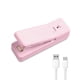 thumbnail image 1 of Mini sellador de calefacción Empaquetado de cocina USB Bolsas recargables Máquina de sellado Portátil Embalaje de alimentos Cierre de comida Capper Sello Dispositivo Rosa Scienceny HA022515-03B, 1 of 7