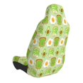 thumbnail image 2 of Wukai Avocado And Toast Full Set Car Seat Covers with Soft Padding Universal Auto Front Seats Protector and Cushion Mat, 2 of 5