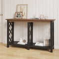 thumbnail image 6 of 54"Console Table,Black, 6 of 7