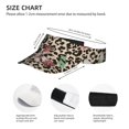 thumbnail image 4 of Daiia Leopard Dots Pattern Sport Sun Visor Hats Visor Cap Adjustable Empty Top Baseball Cap Cotton Ball Caps for Women and Men, 4 of 8
