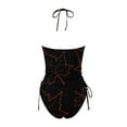 thumbnail image 5 of YDLCAFD Easter Women's Swimwear Tankini 2 Piece Normal Swimsuit Backless 2 Piece Printing Adjustable Print Multi Color Padded Strap Bathing Suits Fascinating Vacation Beach Wear, 5 of 5