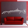 thumbnail image 2 of LaModaHome Lotus Elise 2 Eleven 2009 Metal Silhouette Wall Art, 2 of 5