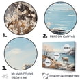 thumbnail image 3 of Designart "Simplistic Beachside Sheep" Sheep Canvas Art Print, 3 of 7