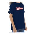 thumbnail image 2 of Playera Sultanes de Monterrey Talla 8 manga corta Azul Marino letras blancas, 2 of 4