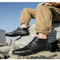 thumbnail image 6 of Men's Casual Shoes Outdoor Boots Flat Heel Comfortable Walking Shoes For Daily Wear With Jeans, 6 of 8