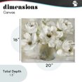 thumbnail image 4 of Stupell Industries Traditional Gentle White Petals in Vase Canvas Art, 20 x 16, by Nan, 4 of 8