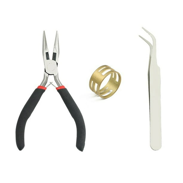 Maboto Plier Thimble Tweezer Kit Set Jump R Ings 3 10mm Diameter J Ewelry Necklace E Arrings B Racelet Making Accessory For Handicraft Workmanship Walmart Com Walmart Com