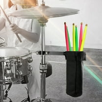 Masteelf Drumstick Holder Set Alloy Drumstick Storage Container Drumstick Case for Musicians and Drummers