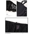 thumbnail image 4 of Sonducket Conjunto de sujetadores de copa 1/2, Bralette de encaje a la moda para mujer, cierre trasero transpirable, ropa interior de realce Type2 NO2, 4 of 6